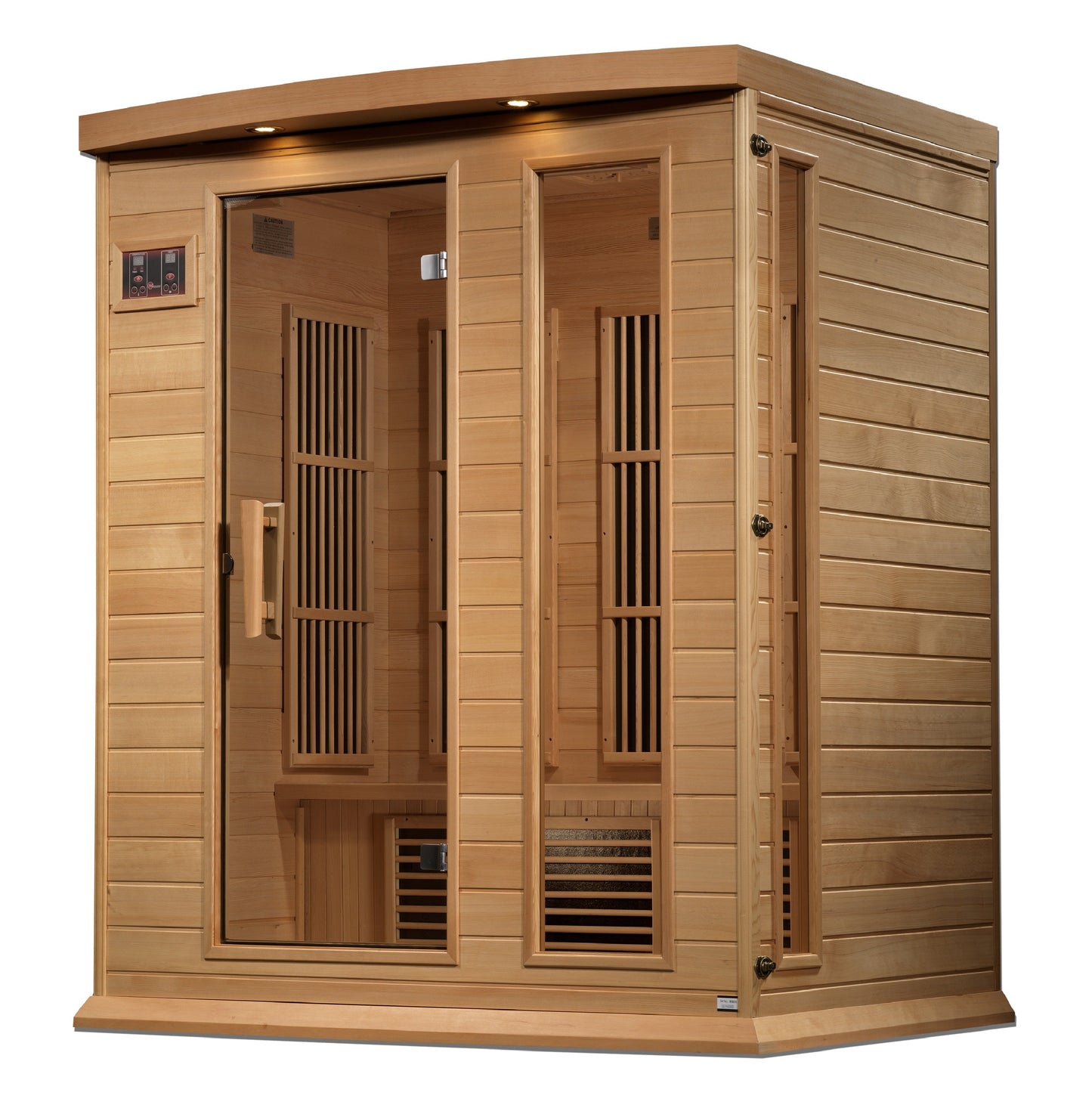Golden Designs 3 Person Near Zero EMF FAR IR Sauna - MX-K306-01-ZF HEM