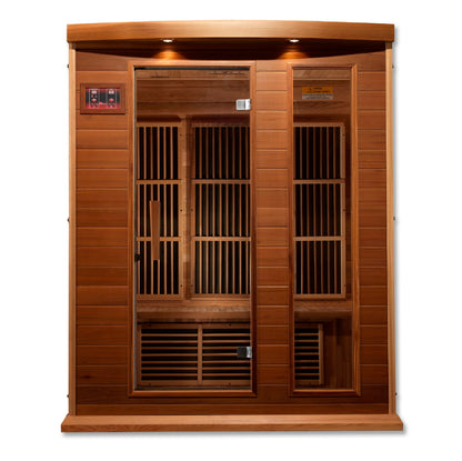 Golden Designs "Montilemar" 3 Person Near Zero EMF FAR IR Sauna  - MX-K306-01-ZF CED