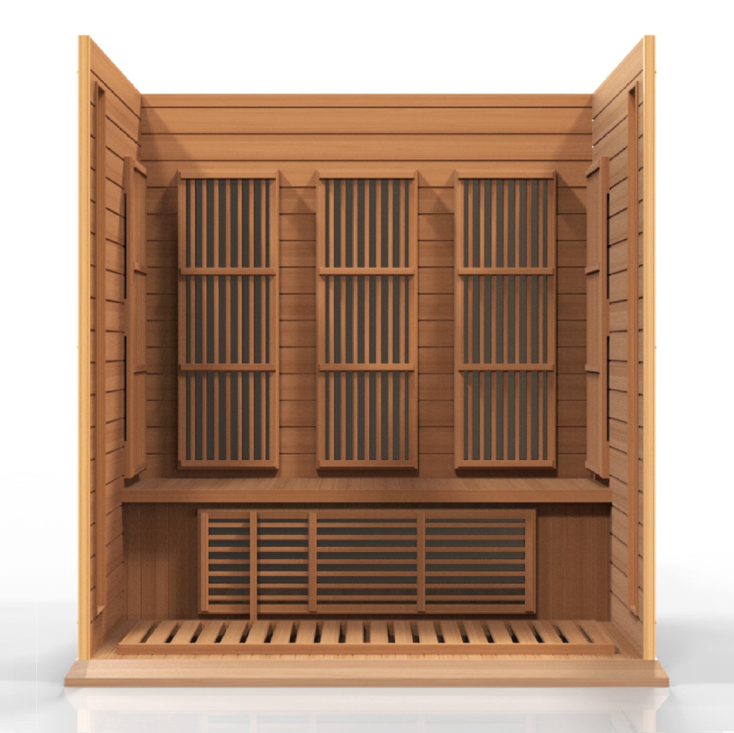 Golden Designs "Montilemar" 3 Person Near Zero EMF FAR IR Sauna  - MX-K306-01-ZF CED