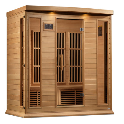Golden Designs 4 Person Near Zero EMF FAR IR Sauna  - MX-K406-01-ZF HEM