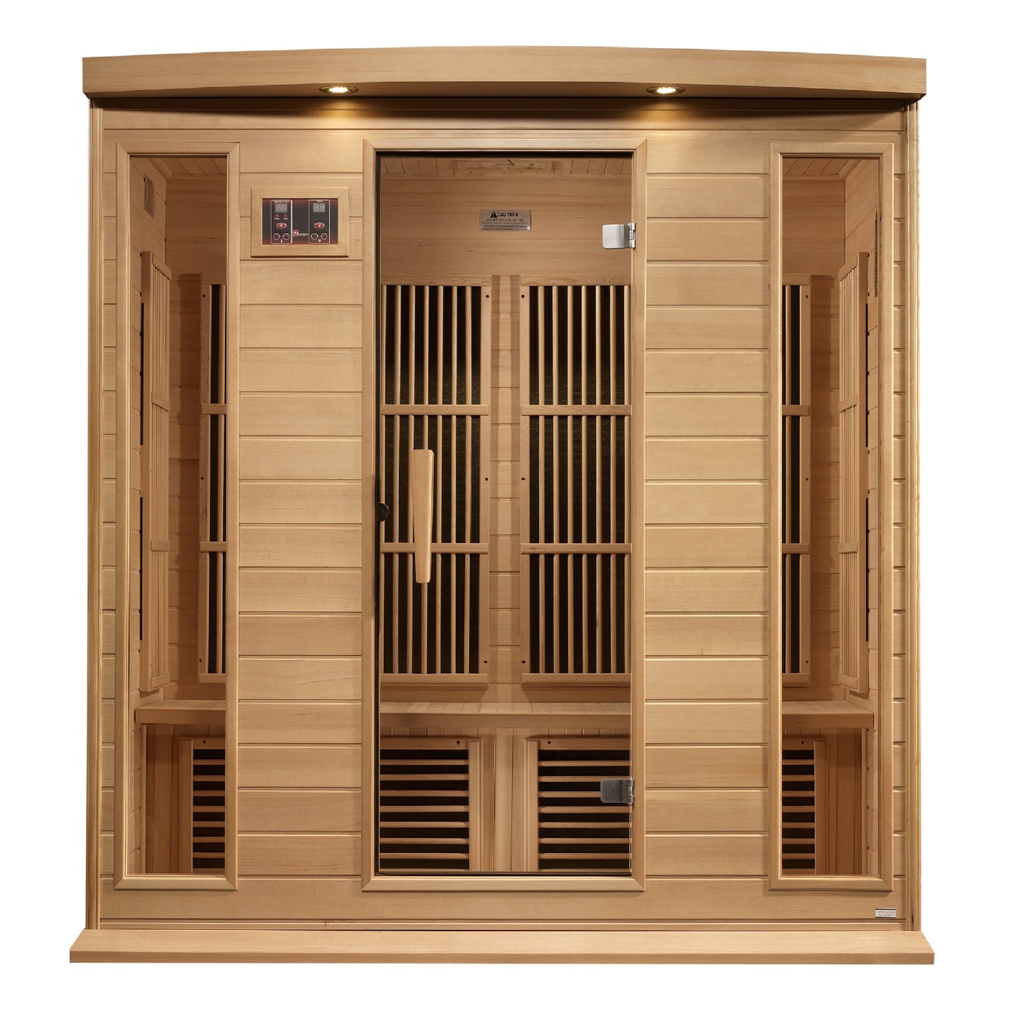 Golden Designs 4 Person Near Zero EMF FAR IR Sauna  - MX-K406-01-ZF HEM