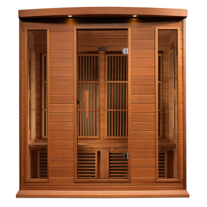 Golden Designs "Chaumont" 4 Person Near Zero EMF FAR IR Sauna  - MX-K406-01-ZF CED