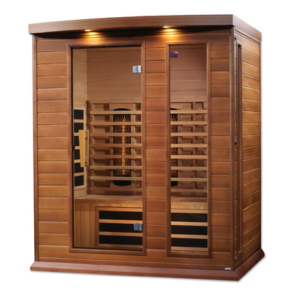 Golden Designs 3 Person Full Spectrum IR Sauna - MX-M306-01 FS Red Cedar