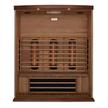 Golden Designs 3 Person Full Spectrum IR Sauna - MX-M306-01 FS Red Cedar