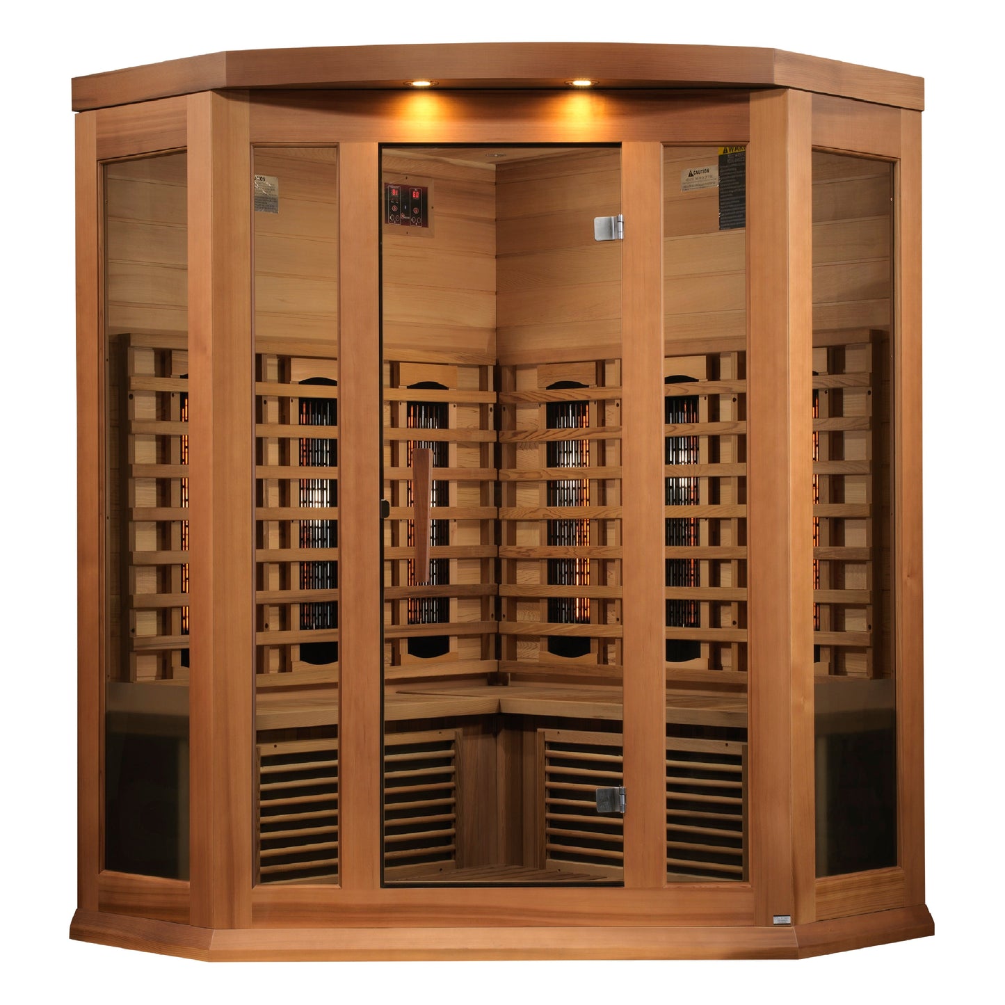 Golden Designs 3 Person Full Spectrum IR Sauna - MX-M356-01 FS Red Cedar