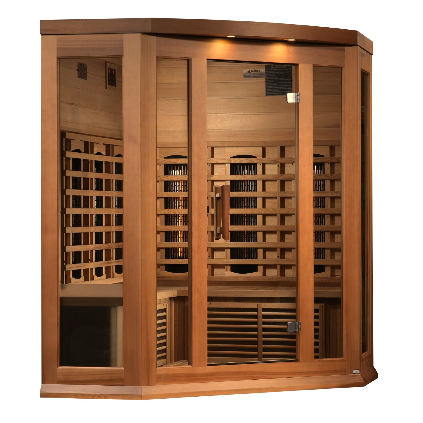 Golden Designs 3 Person Full Spectrum IR Sauna - MX-M356-01 FS Red Cedar