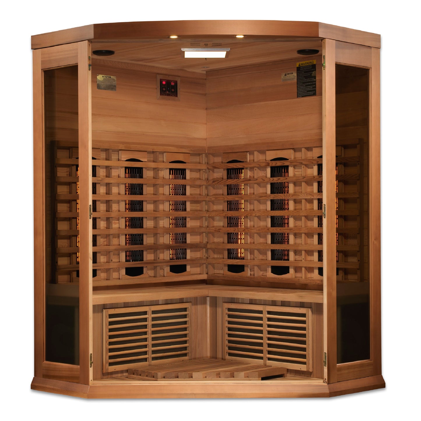 Golden Designs 3 Person Full Spectrum IR Sauna - MX-M356-01 FS Red Cedar