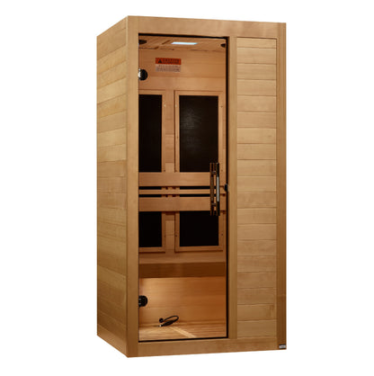 Golden Designs  1 Person Low EMF FAR IR Sauna  - MX-S106-01