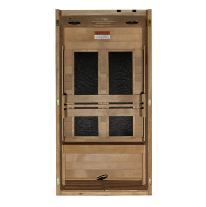 Golden Designs  1 Person Low EMF FAR IR Sauna  - MX-S106-01