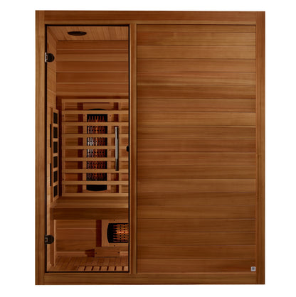 Golden Designs 3 Person Full Spectrum IR Sauna  - MX-S306-01-FS-PC