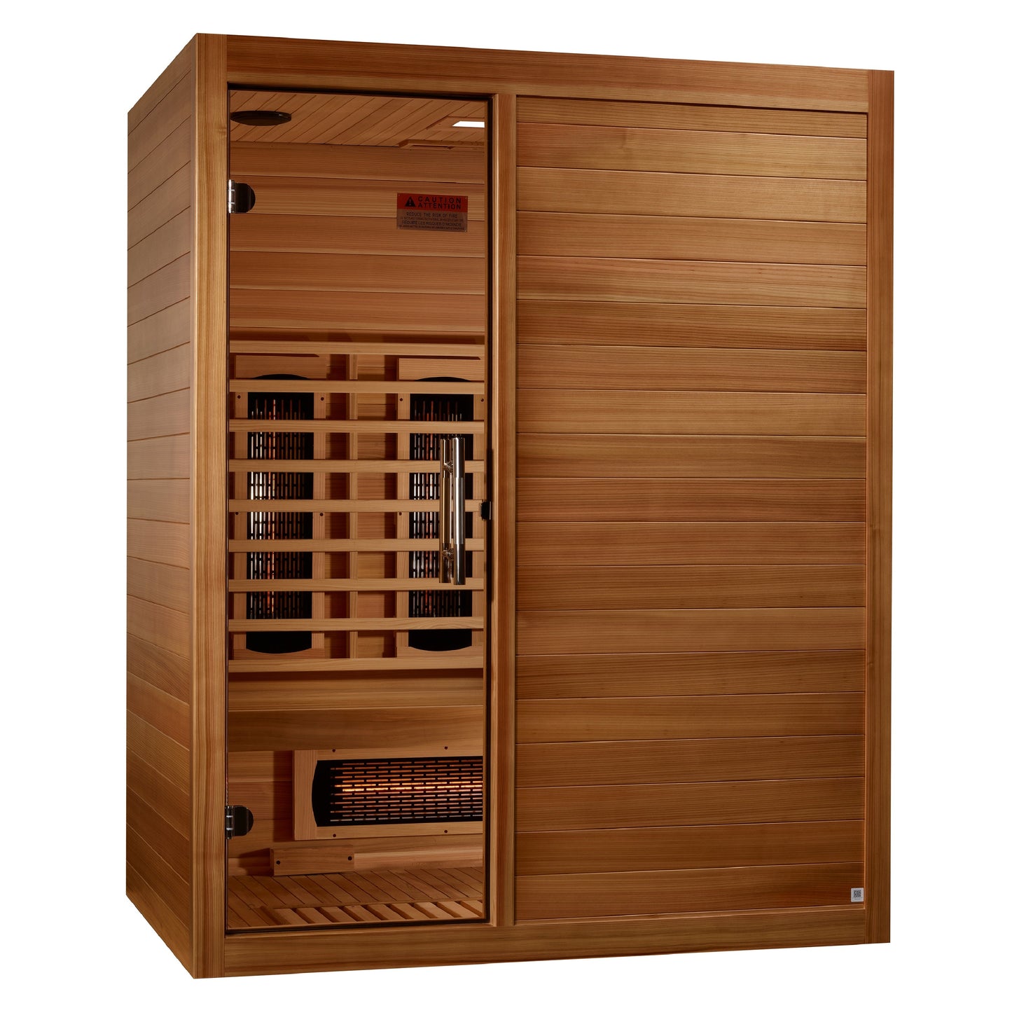 Golden Designs 3 Person Full Spectrum IR Sauna  - MX-S306-01-FS-PC