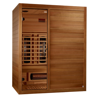 Golden Designs 3 Person Full Spectrum IR Sauna  - MX-S306-01-FS-PC
