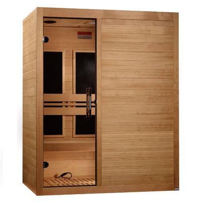 Golden Designs  3 Person Low EMF FAR IR Sauna  - MX-S306-01
