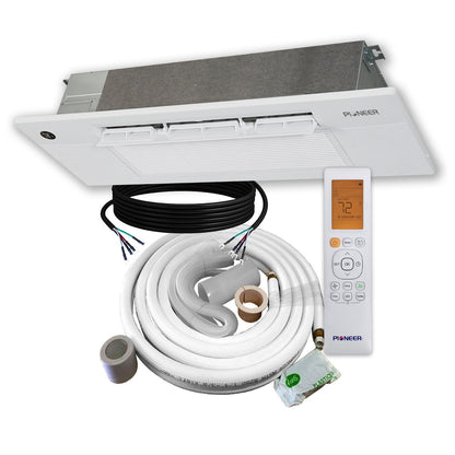 Pioneer Multi Zone 18,000 BTU Quantum Series One-Way Ceiling Cassette Indoor Section Split Inverter++ Air Conditioner Heat Pump 230V - CK018GMFILCFHD-10