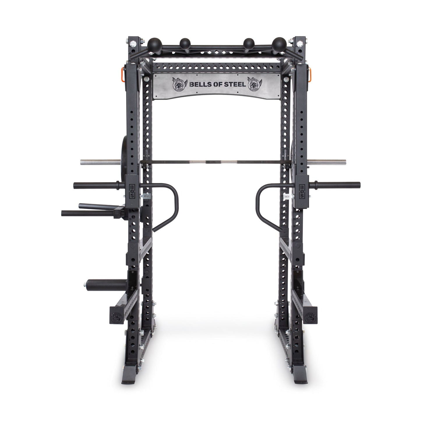 Bells Of Steel Manticore Flat Foot Power Rack - Prebuilt (3" x 3", 1" Holes) - FLT-MTC-PREBLT