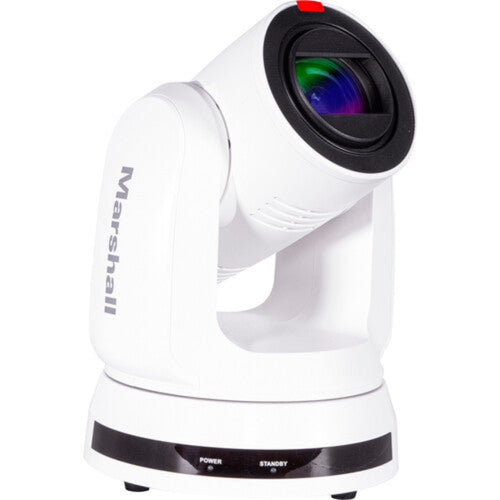 Marshall Electronics UHD 4K60 IP PTZ Camera with 30x Optical Zoom (White) - CV730-WH