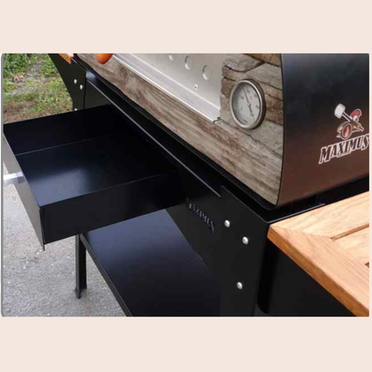 Maximus Arena Pizza Oven Stand - Woody