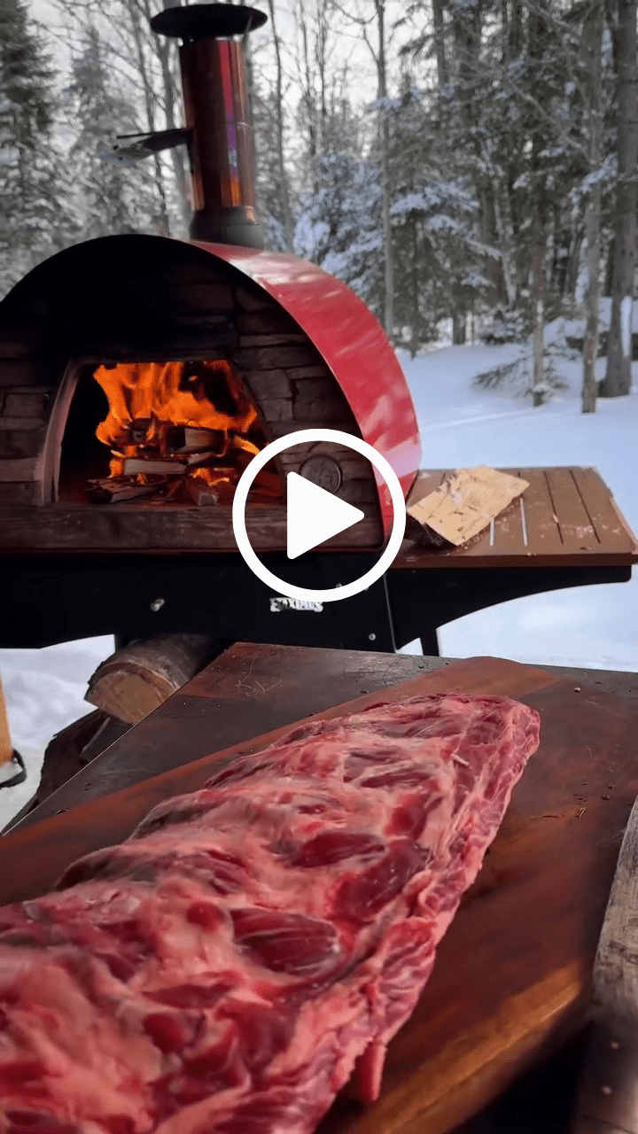 MAXIMUS MOBILE PIZZA OVEN RED **BEST SELLER**
