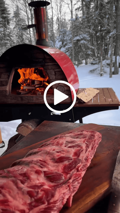 MAXIMUS MOBILE PIZZA OVEN RED **BEST SELLER**