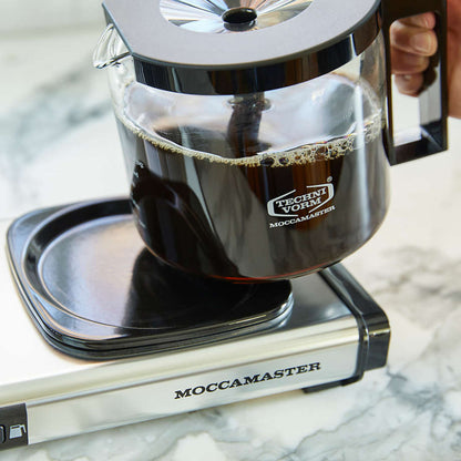 Moccamaster KBGV Select 10-Cup Coffee Maker in Matte Silver - 53930
