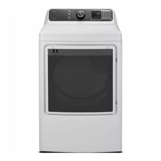 Midea 27 in. 7.5 Cu. Ft. Front Load Electric Dryer in White - MLG45N3BWW