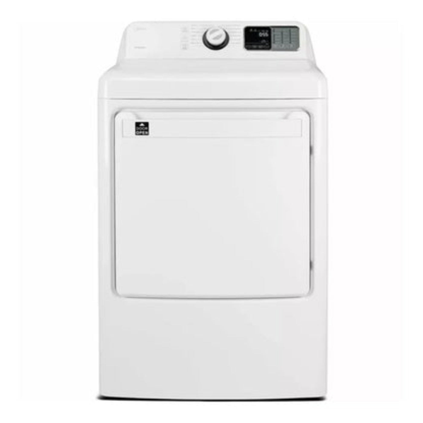 Midea 27 in. 7.5 Cu. Ft. Front Load Gas Dryer in White - MLG45N1BWW