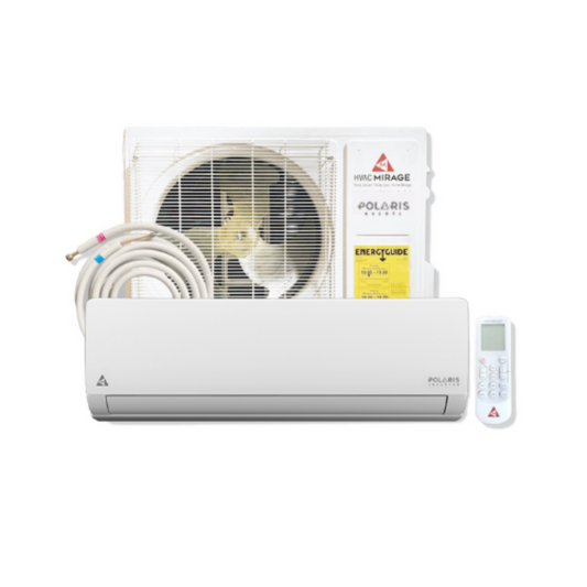 Mirage Polaris 36,000 BTU 17 SEER2 Ductless Mini Split Air Conditioner and Heat Pump  -  VXH361A
