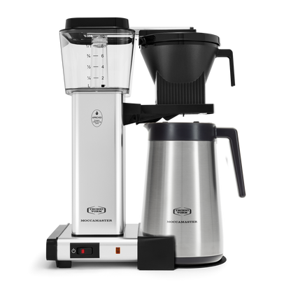 Moccamaster KBGT Coffee Maker in Polished Silver - 79312