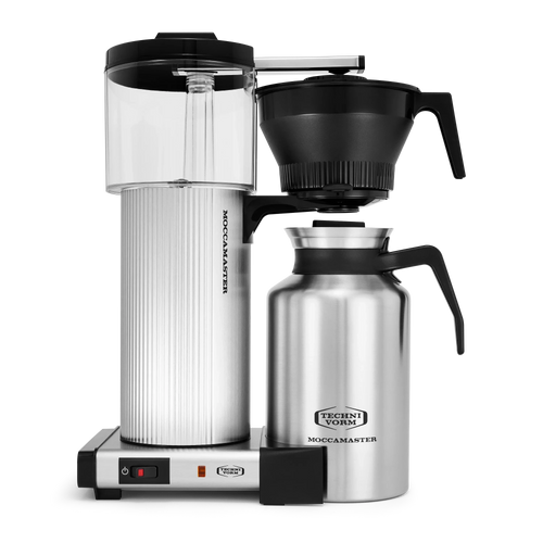 Moccamaster CDT Grand in Brushed Silver - 39340