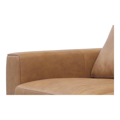 Moe's Home Collection Hansen Leather Sofa Sonoran Tan - XQ-1009-40