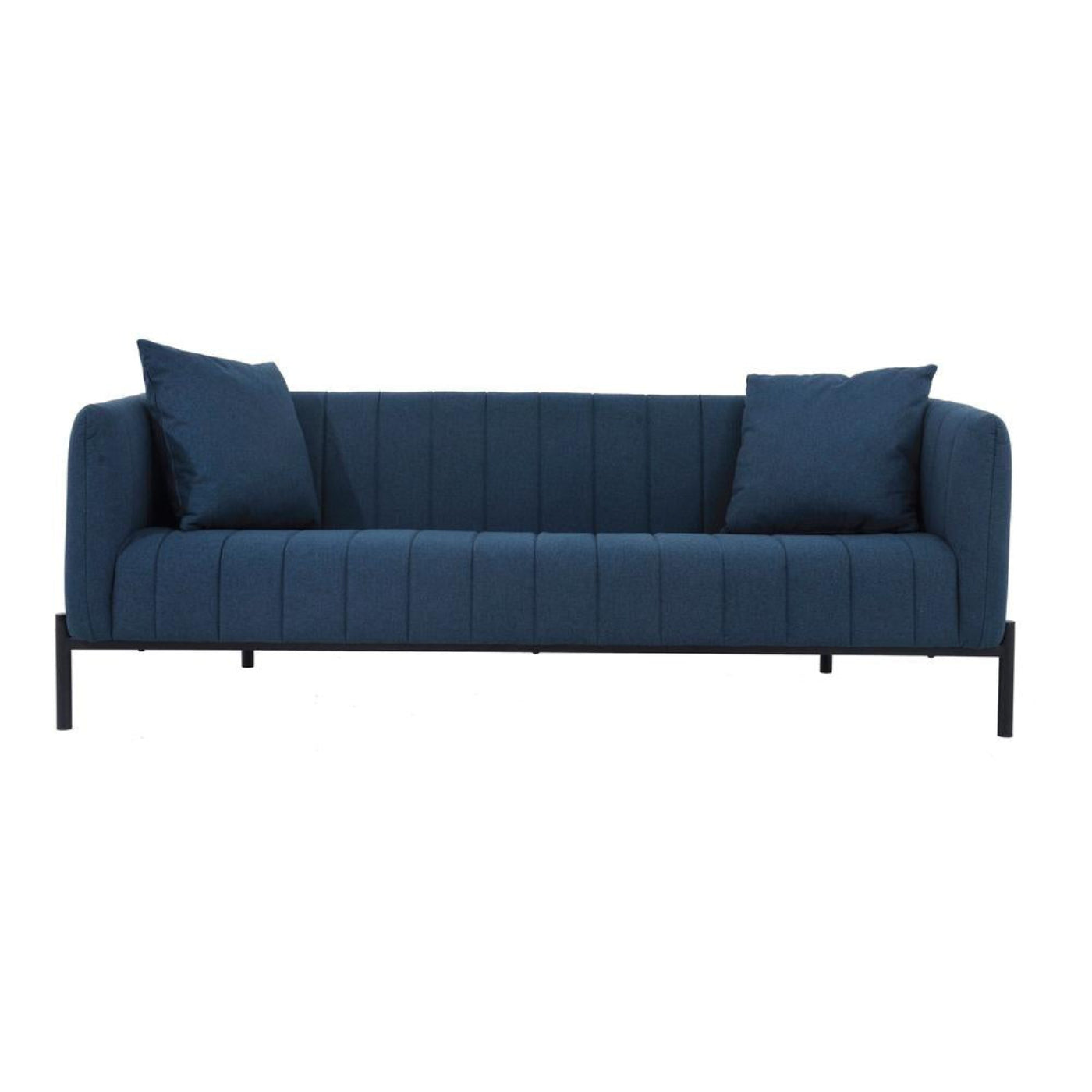 Moe's Home Collection Jaxon Dark Blue Sofa - VV-1002-19
