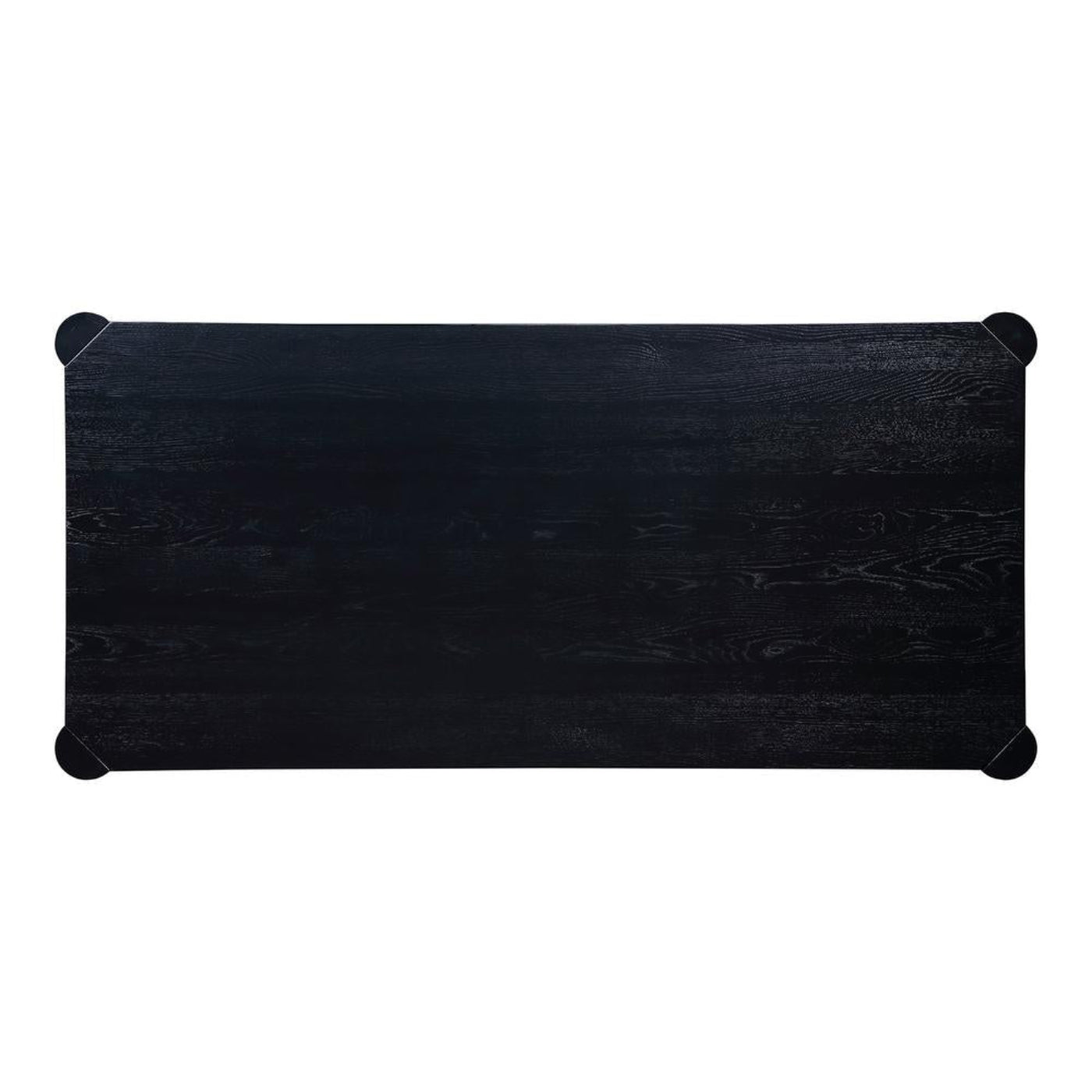 Moe's Home Collection Post Dining Table Oak in Black - BC-1111-02