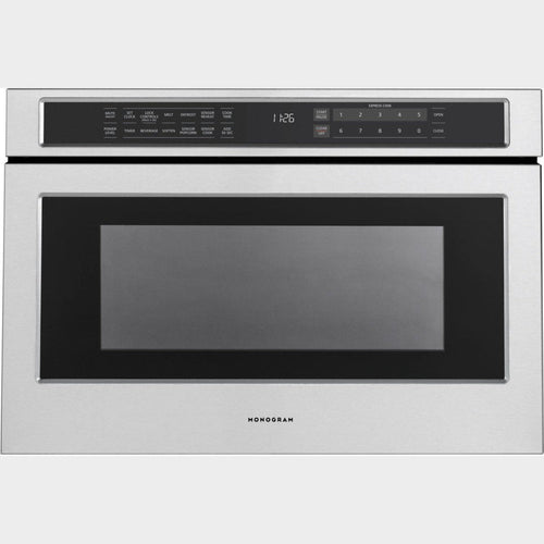 Monogram 1.2 Cu. Ft. Drawer Microwave – Stainless steel - eo56