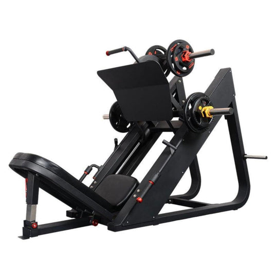 Muscle D Excel Linear Leg Press with Adjustable Back Pad