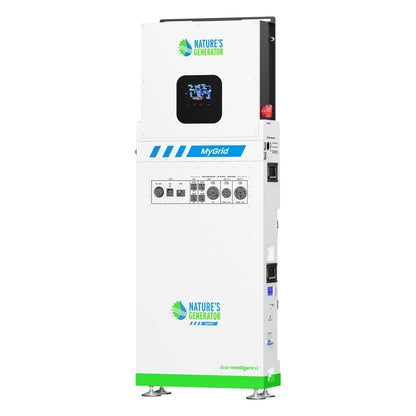 Nature's Generator  MyGrid 10K Solar Generator for Home - NGMGTNAUA