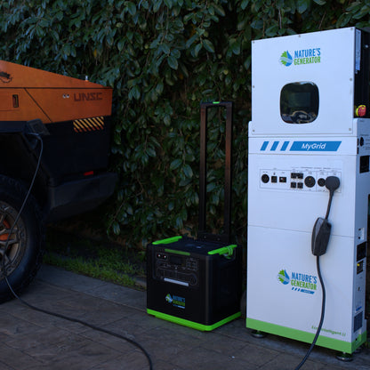 Nature's Generator  MyGrid 10K Solar Generator for Home - NGMGTNAUA