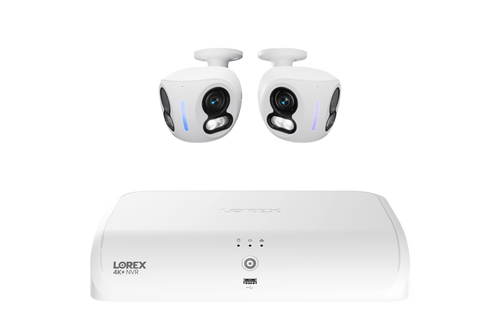 Lorex Classic Fusion Series 4K+ 16 Channel 2TB Wired NVR System with 4K IP Dual Lens Cameras - N4K2-82WBDL-3