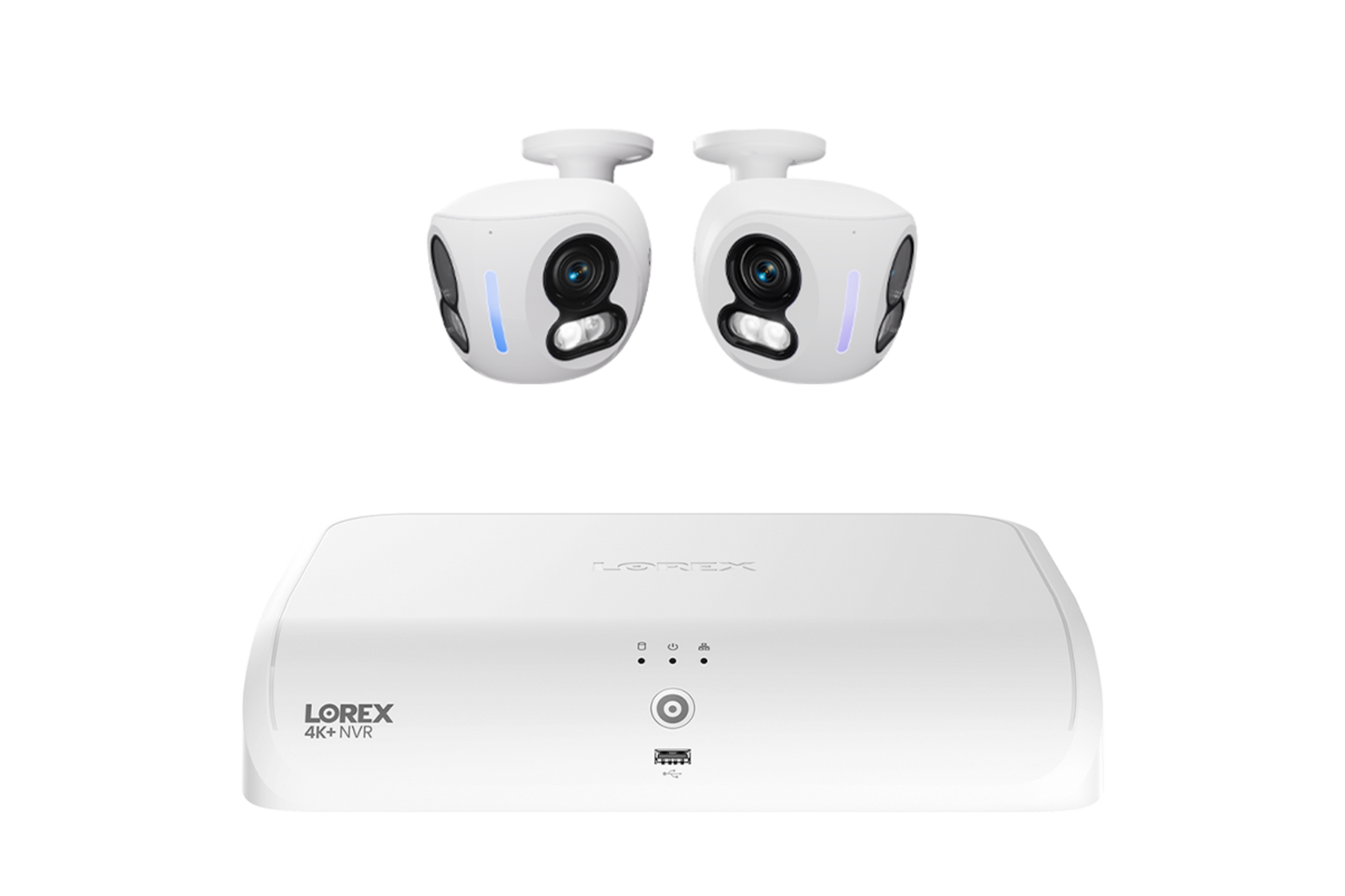 Lorex Classic Fusion Series 4K+ 16 Channel 2TB Wired NVR System with 4K IP Dual Lens Cameras - N4K2-82WBDL-3