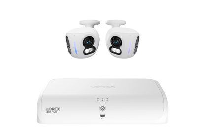 Lorex Classic Fusion Series 4K+ 16 Channel 2TB Wired NVR System with 4K IP Dual Lens Cameras - N4K2-82WBDL-3
