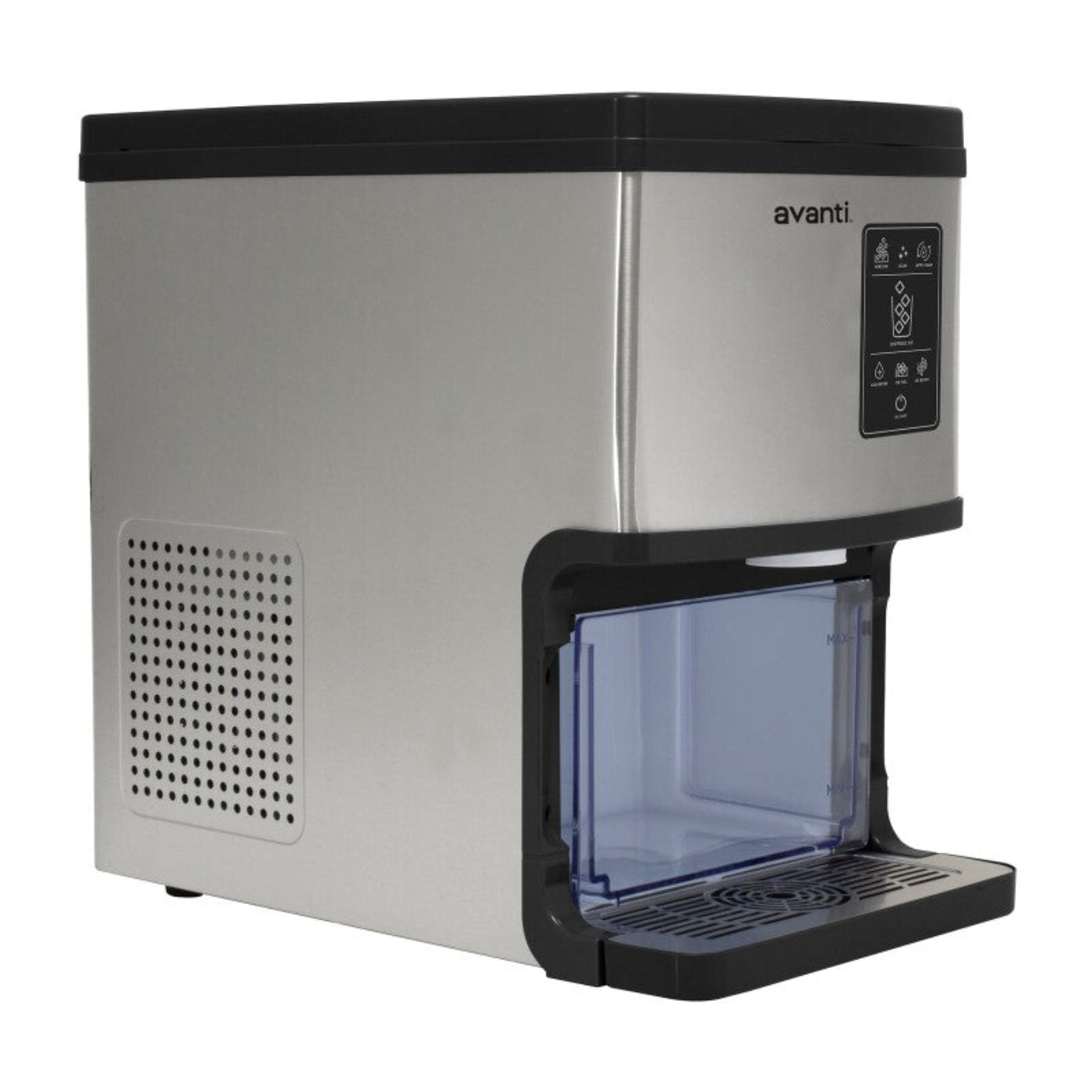 Avanti Digital Nugget Ice Maker with Dispenser Stainless Steel - NIMDTS3326SIS