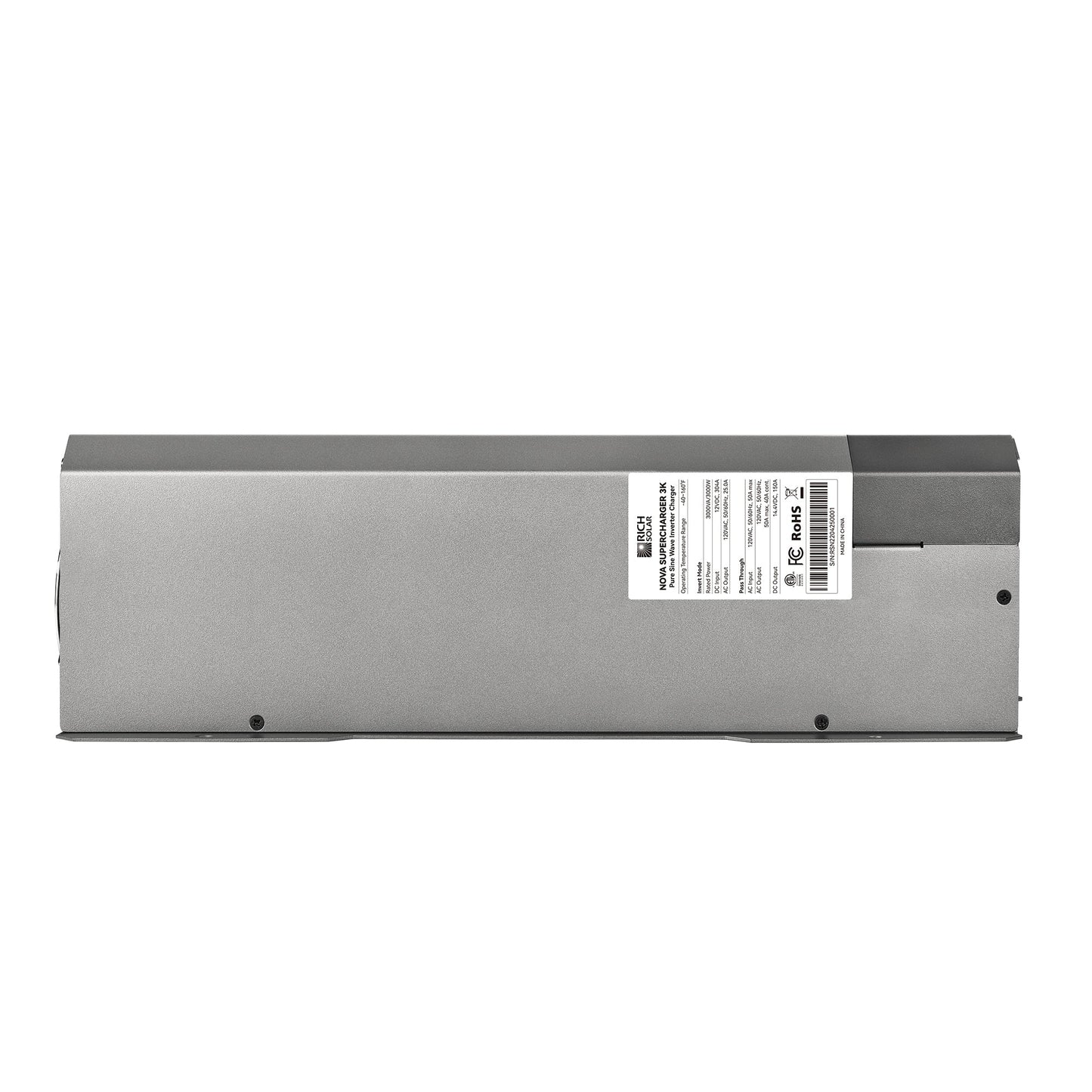 Rich Solar SUPERCHARGER 3K | 3000W 12V Pure Sine Wave Inverter Charger - RS-V3P12C