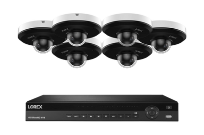Lorex Elite Series 4K 16 Channel 6TB Wired System with P2 Wired 2K IP Mini PTZ Cameras - NP2K6-166-PTZ
