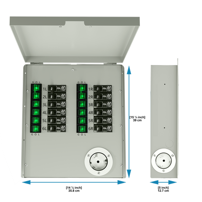 Nature's Generator  Gen 2 Solar Generator and Transfer Switch - NGPHAUP