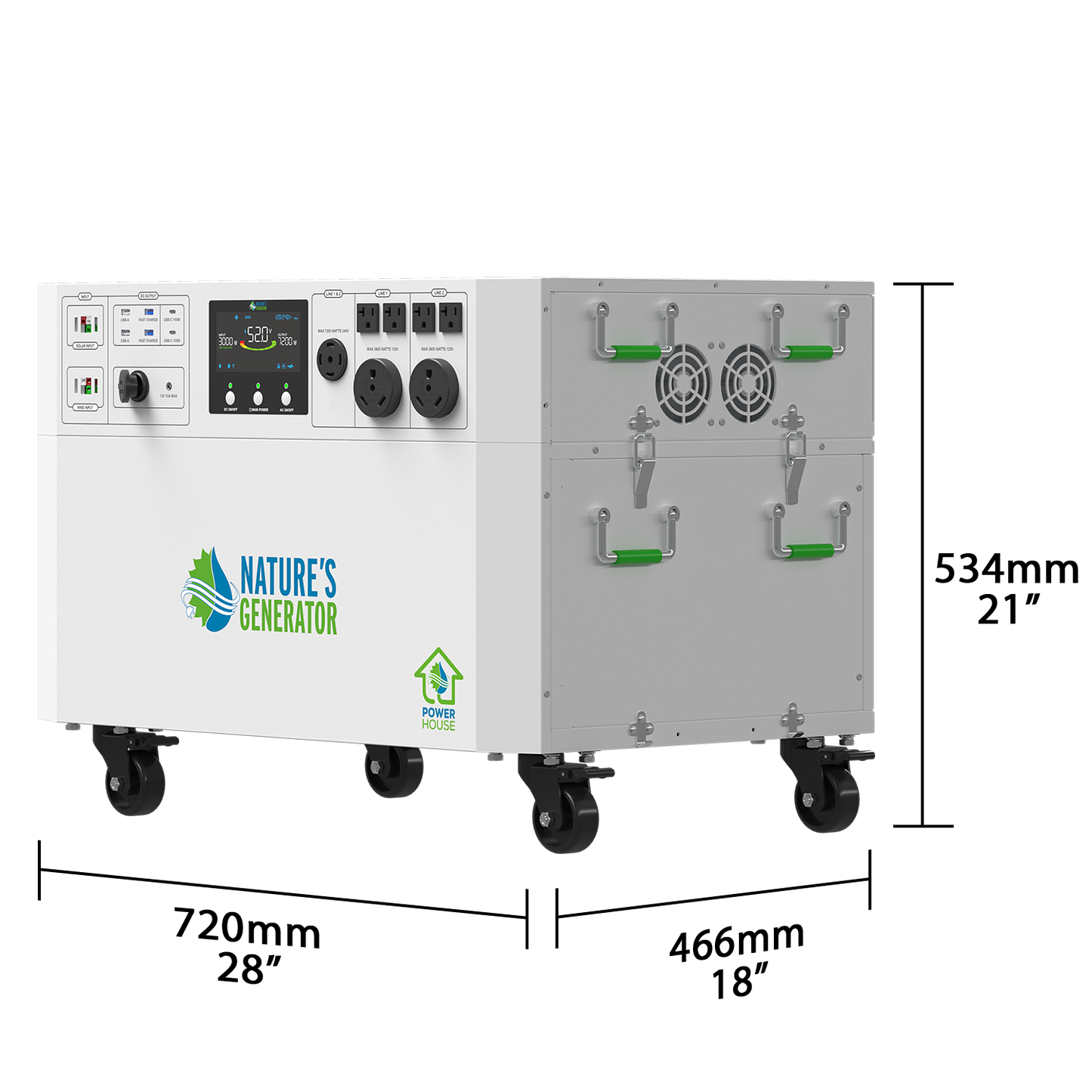 Nature's Generator  Gen 2 Solar and Wind Generator - NGPHAUW