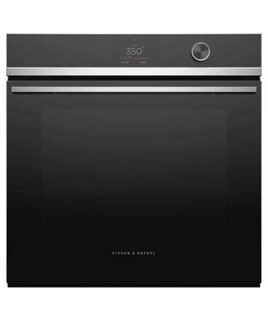 Fisher Paykel 24" Series 9 Contemporary Self-Cleaning Oven Stainless Steel - OB24SDPTDX2