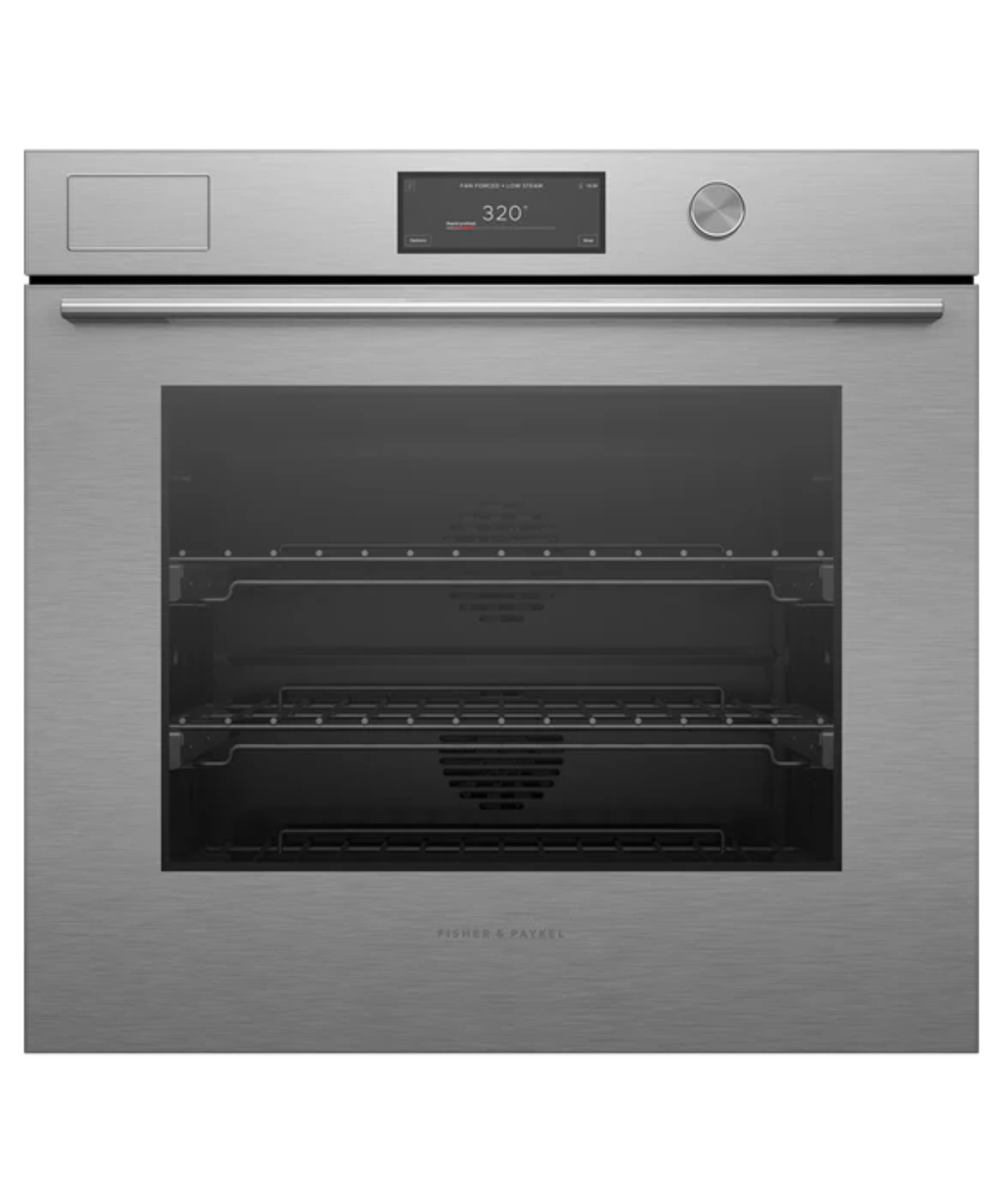 Fisher Paykel 30" Series 11 Contemporary Self-Cleaning Steam Assist Oven Silver - OB30SCPSUDX3