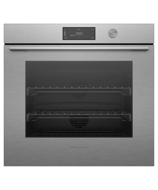 Fisher Paykel 30" Series 9 Contemporary Self-Cleaning Oven Silver - OB30SCPUDX3