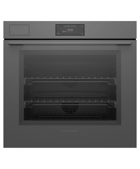 Fisher Paykel 30" Series 11 Minimal Self-Cleaning Steam Assist Oven Gray - OB30SMPSUG3