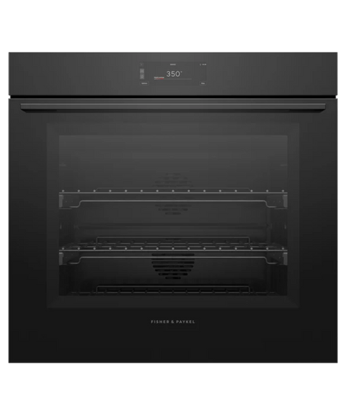 Fisher Paykel 30" Series 9 Minimal Self-Cleaning Oven Black Glass - OB30SMPUB3