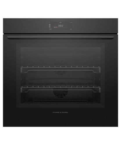 Fisher Paykel 30" Series 9 Minimal Self-Cleaning Oven Black Glass - OB30SMPUB3